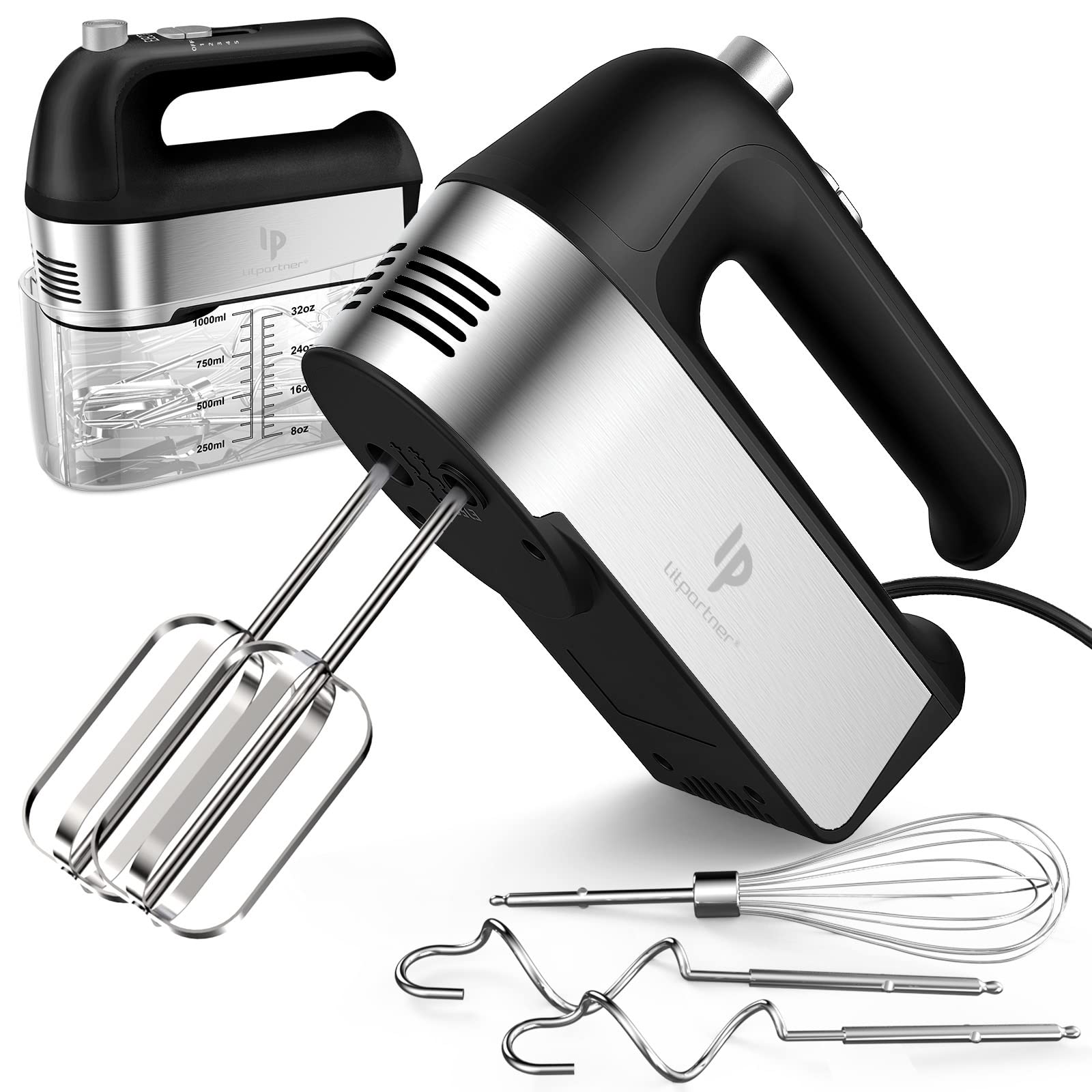 Foto 2 pulgar | Batidora De Mano Lilpartner Electric De 450 W Con Báscula, 5 Velocidades - Venta Internacional.