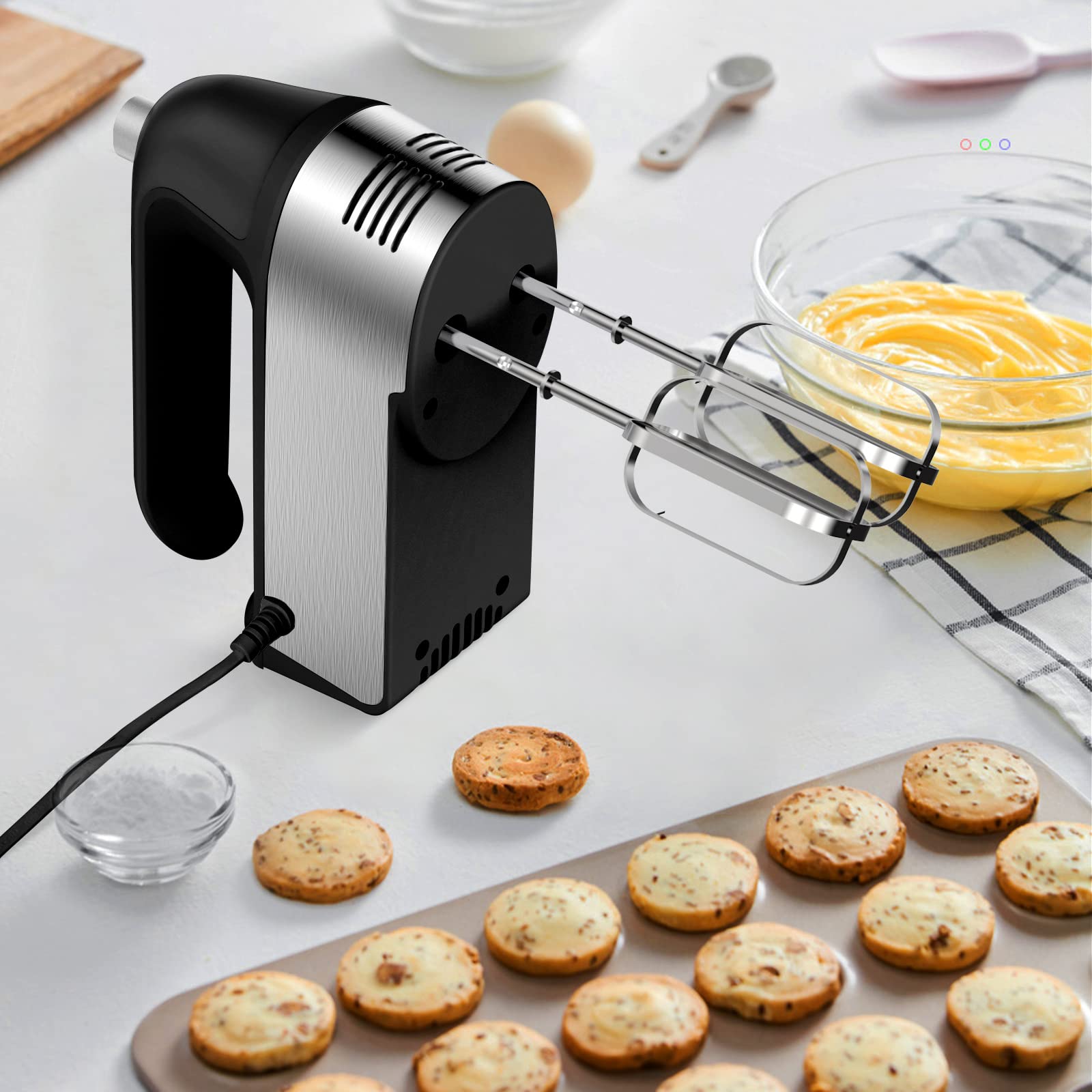 Foto 7 pulgar | Batidora De Mano Lilpartner Electric De 450 W Con Báscula, 5 Velocidades - Venta Internacional.