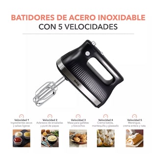 Foto 4 | Batidora de Mano Belug RC-72 Negra 60 Hz Negra