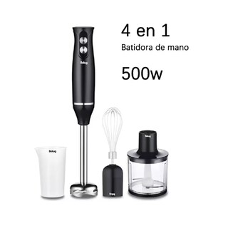 Foto 4 | Batidora De Inmersión Belug, Negro 500w