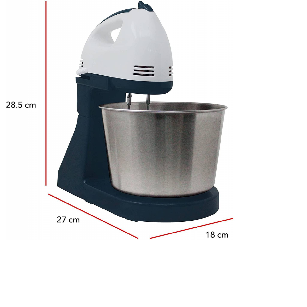 Foto 5 pulgar | Batidora De Pedestal Gris 60 Hz 120 V Belug, Gris