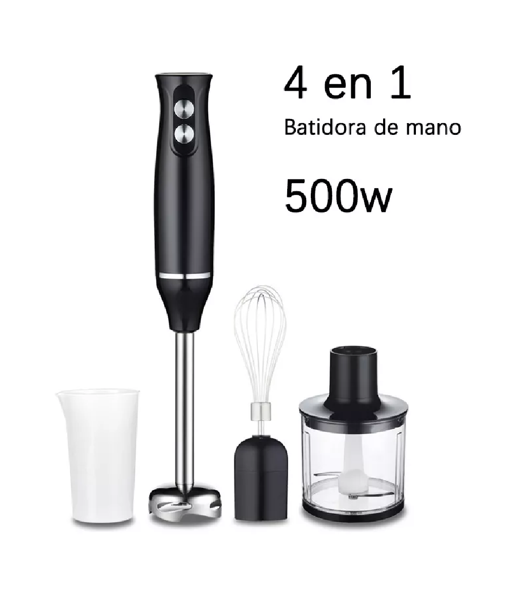 Foto 4 | Batidora De Inmersión Lab.G Negro 500w