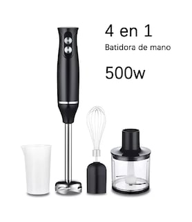 Foto 4 | Batidora De Inmersión Lab.G Negro 500w