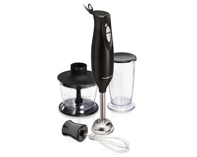 Foto 3 | Set De Batidora Masterchef Mk-hbs-7 De Inmersion Con Accesorios Removibles Negros