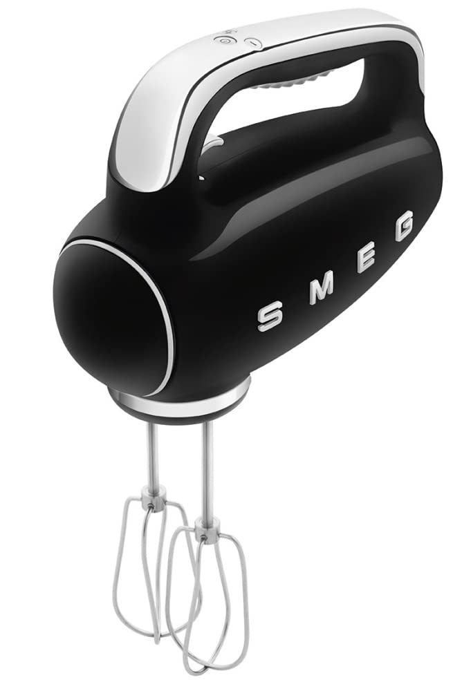 Foto 3 | Batidora De Mano Eléctrica Smeg 50's Retro Style Black Con Accesorios - Venta Internacional.