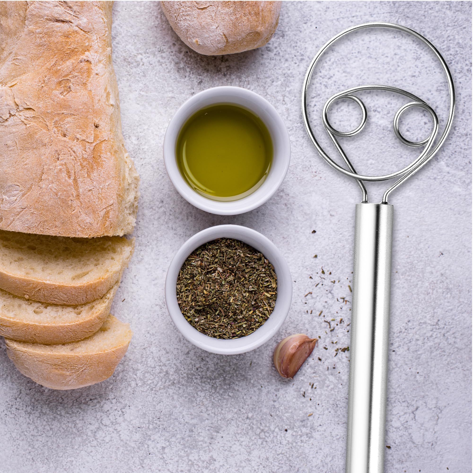 Foto 5 pulgar | Masa Danesa Whisk Zulay Kitchen, 33 Cm, Acero Inoxidable - Venta Internacional.