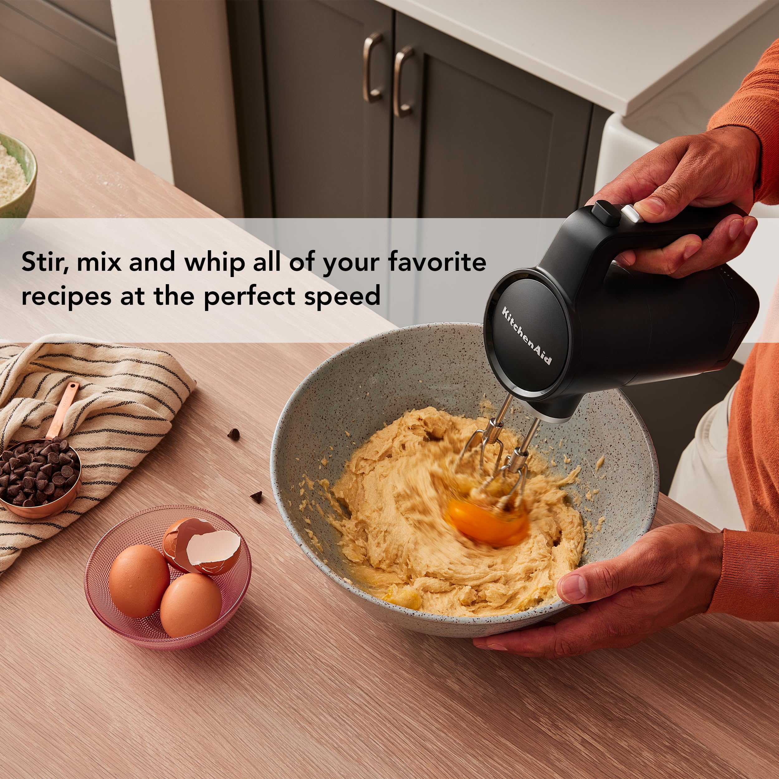 Foto 8 pulgar | Batidora De Mano Inalámbrica Kitchenaid Go™ Khmr700, 7 Velocidades, 12 V - Venta Internacional.