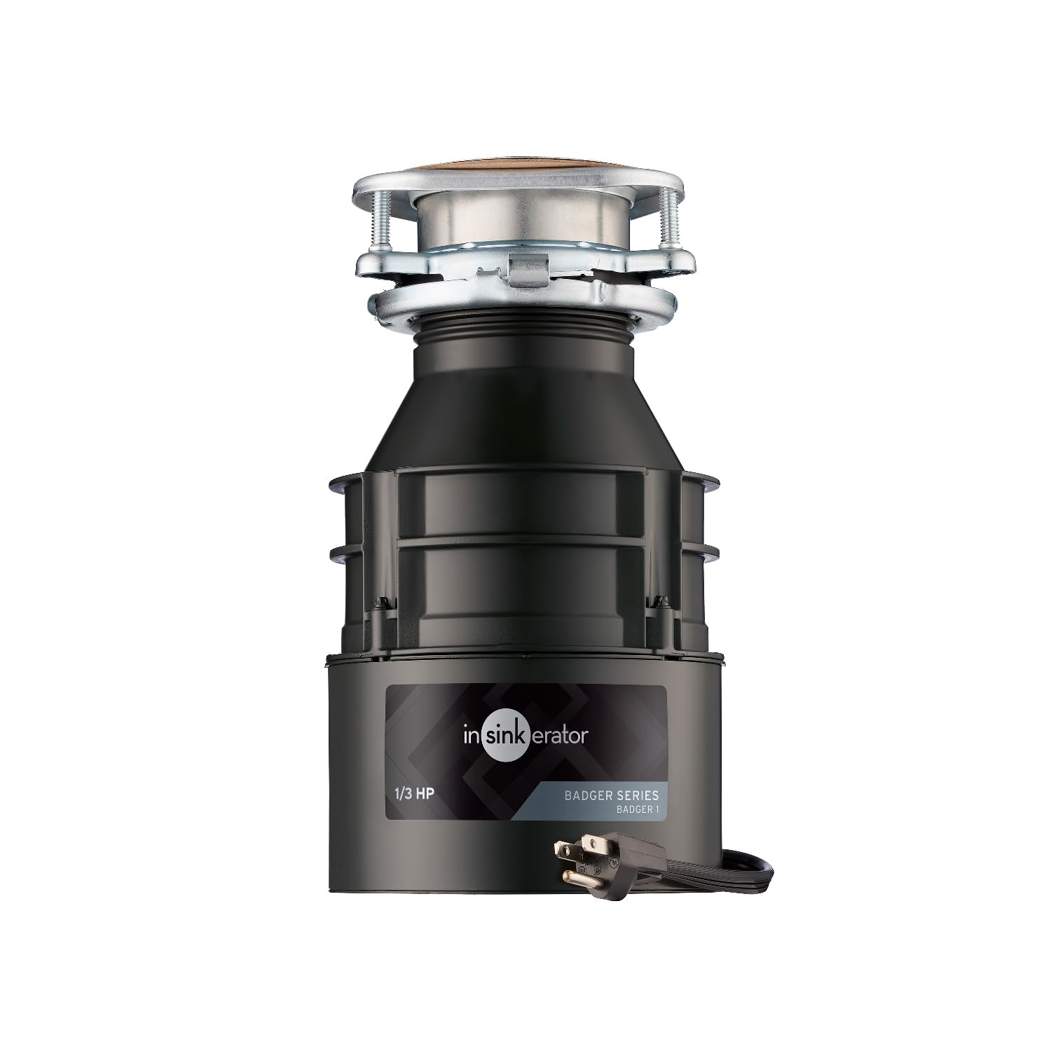 Triturador De Basura Insinkerator Badger 1 1/3 Hp Con Cable De Alimentación - Venta Internacional.