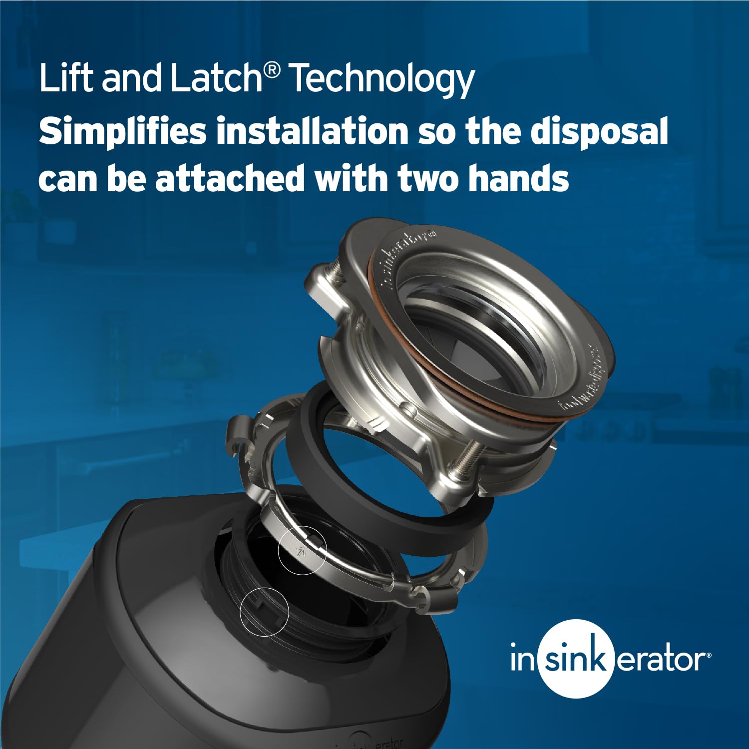 Foto 5 | Triturador De Basura Insinkerator Badger 1 1/3 Hp Con Cable De Alimentación - Venta Internacional.