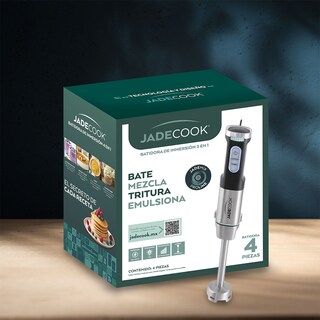 Foto 3 | Jade Cook Batidora De Mano Multifunción 800w 4 Accesorios