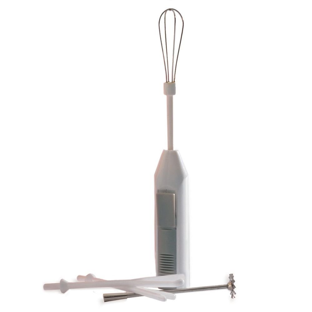 Set De Minibatidora Inalámbrica Norpro De 5 Piezas, Color Blanco - Venta Internacional.