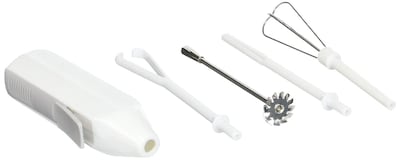 Foto 2 | Set De Minibatidora Inalámbrica Norpro De 5 Piezas, Color Blanco - Venta Internacional.