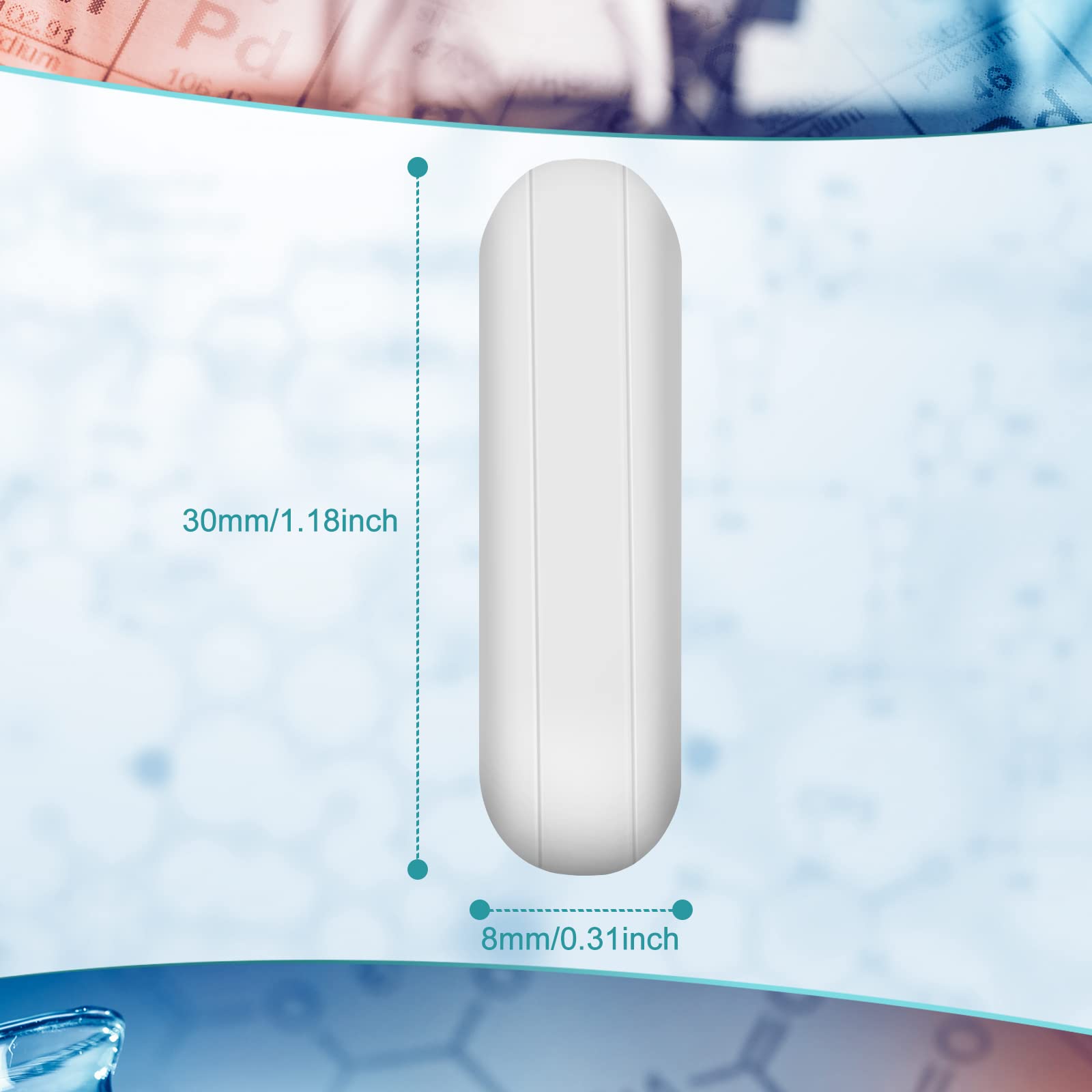 Foto 3 | Mezclador Magnético  Barra Agitadora Weewooday  Ptfe  30 Mm  46 Unidades - Venta Internacional.