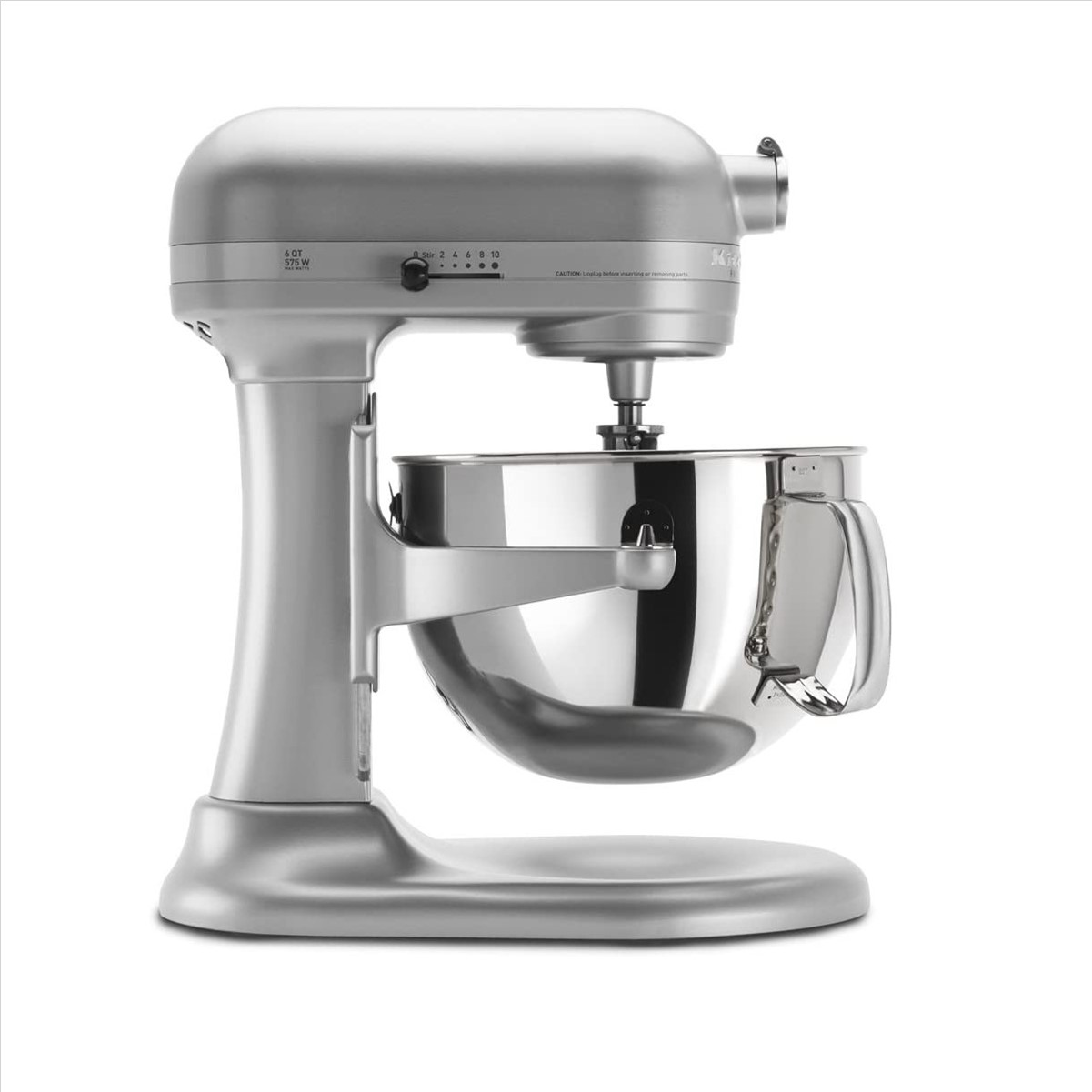 Foto 2 pulgar | Batidora De Pie 10 Velocidades Kitchenaid Kp26m1xnp Plata