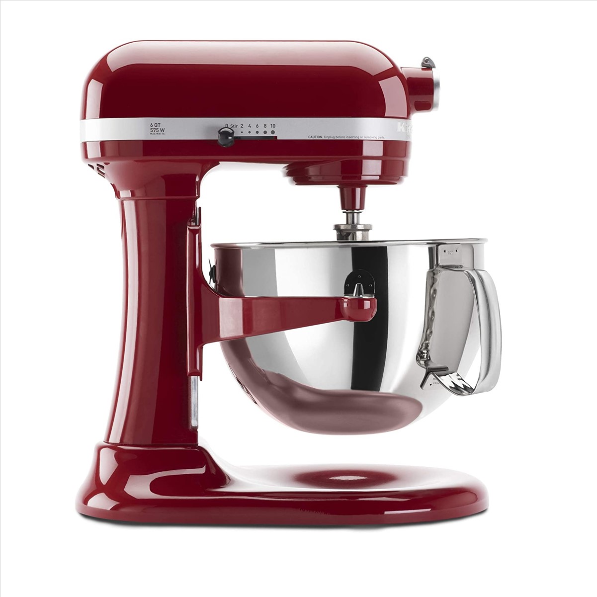 Foto 2 pulgar | Batidora De Pie 10 Velocidades Kitchenaid Kp26m1xer Roja