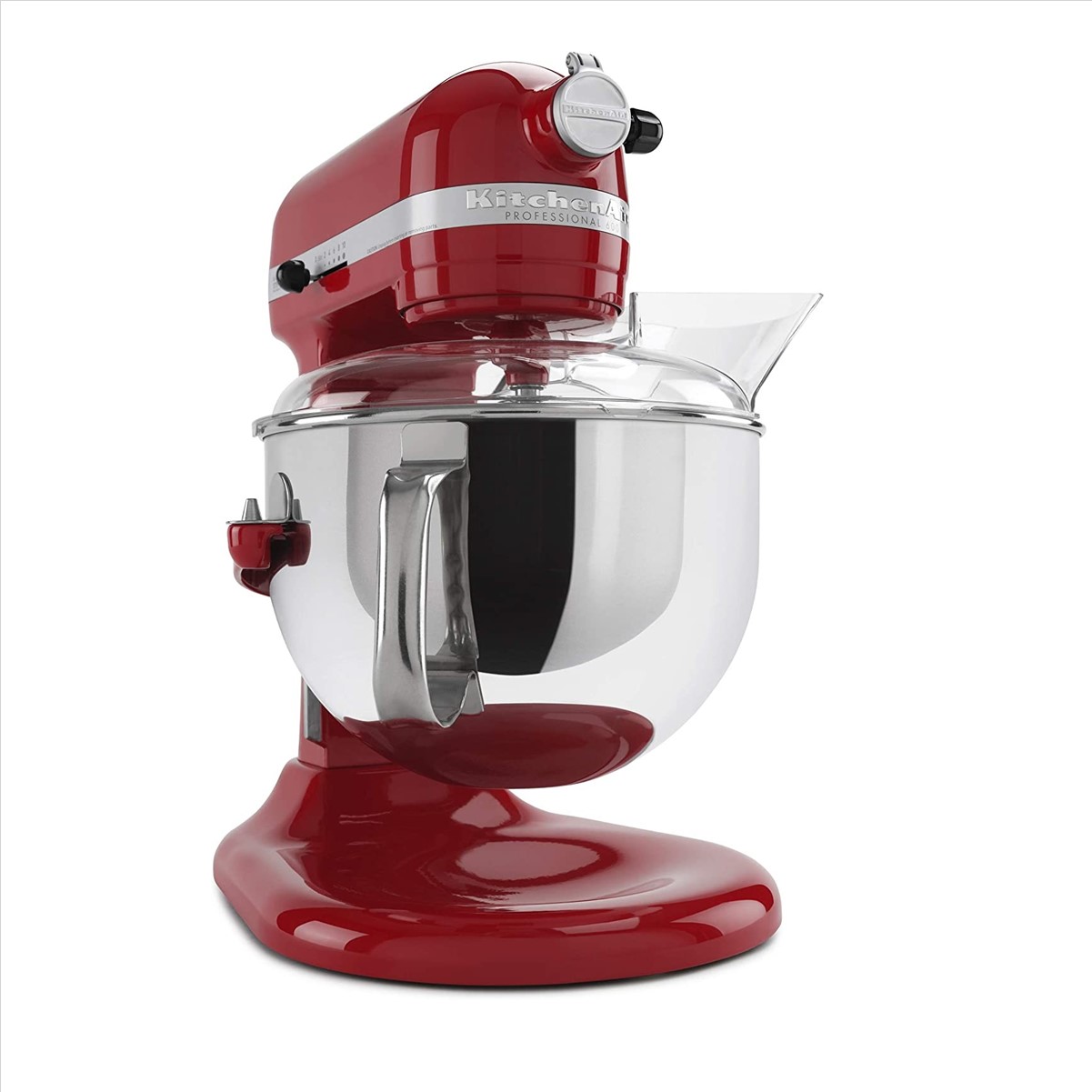 Foto 3 pulgar | Batidora De Pie 10 Velocidades Kitchenaid Kp26m1xer Roja