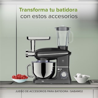 Foto 4 | Accesorios para Batidora de Pie 6L Avera Sabam02