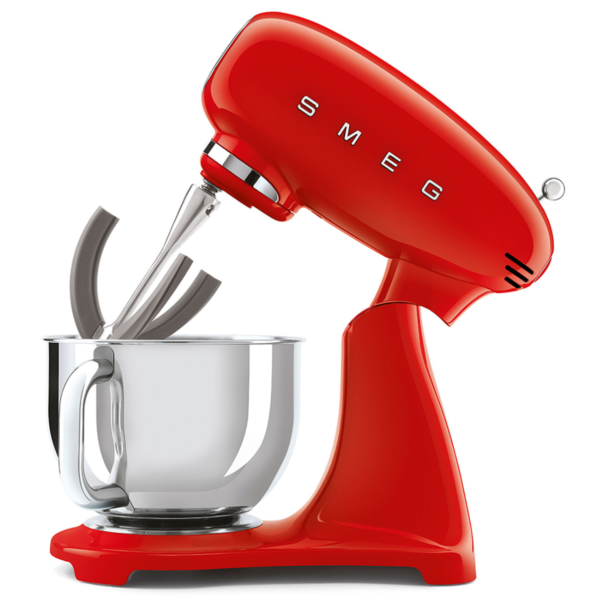 Foto 5 pulgar | Batidora de Pedestal Smeg SMF03RDUS Color Rojo de 4.8 L y 10 Velocidades