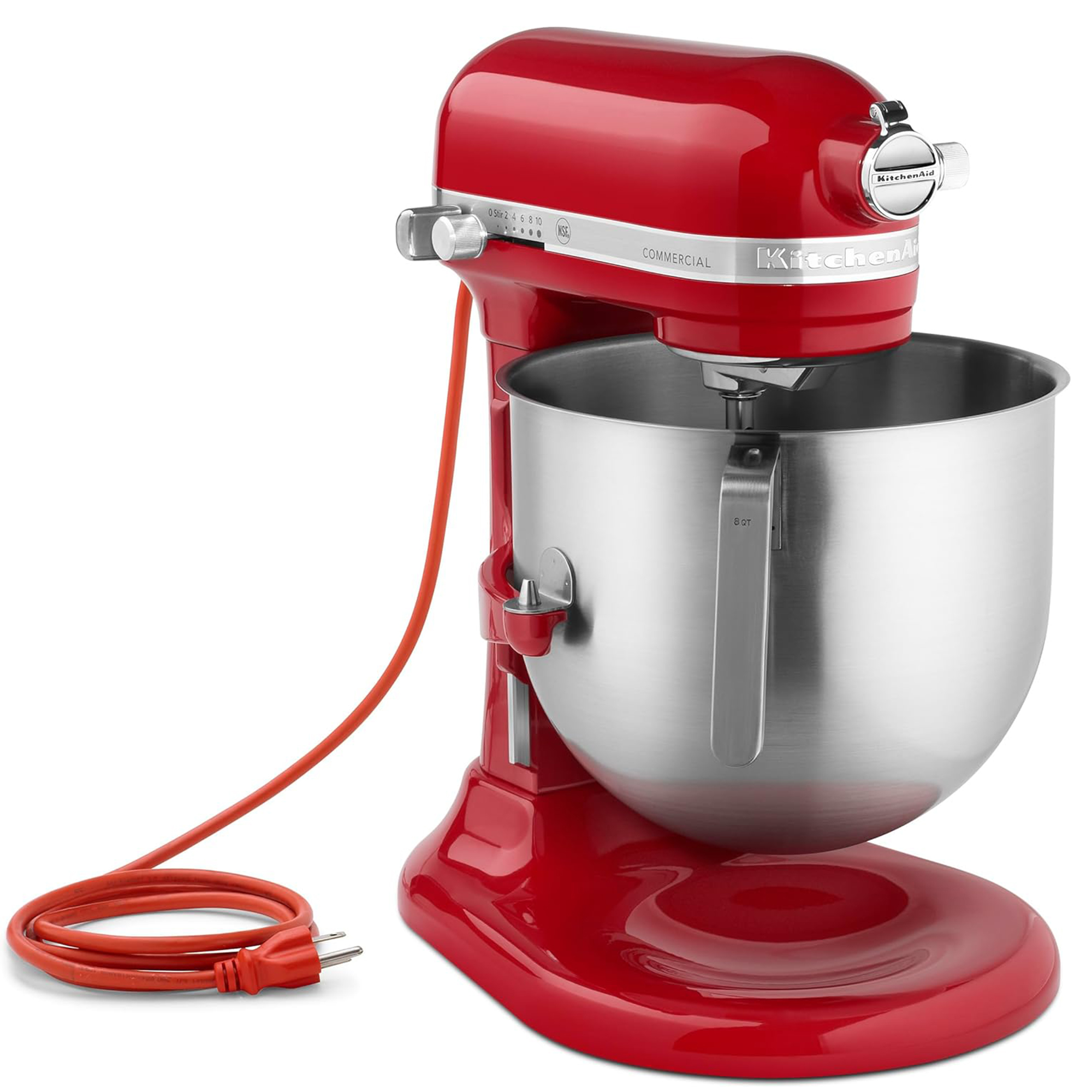 Foto 2 pulgar | Batidora de Pedestal Kitchenaid Ksm8990er 7.5 l Roja