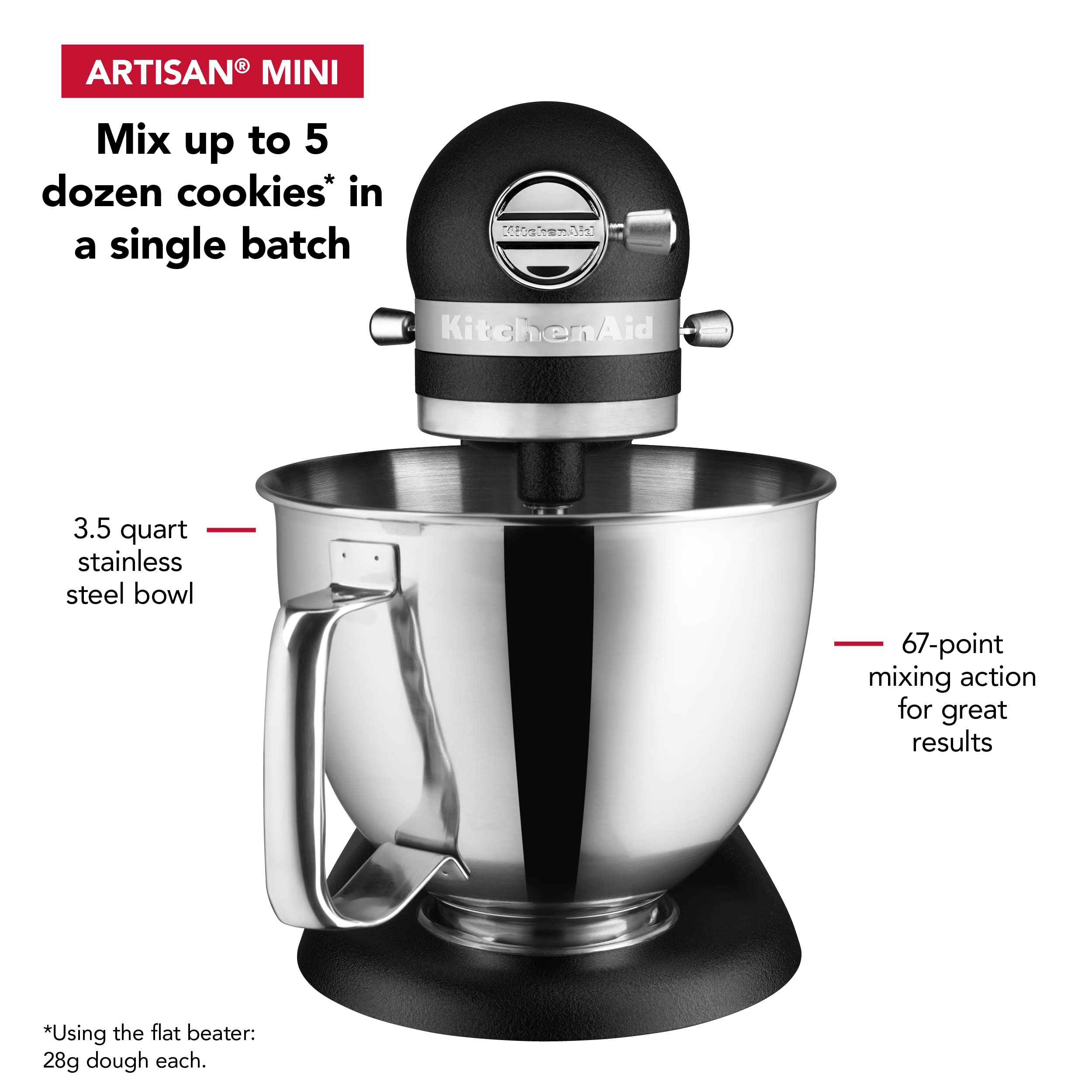 Foto 4 pulgar | Batidora de Pie KitchenAid Artisan Mini Plus de 3,3 l - Venta Internacional