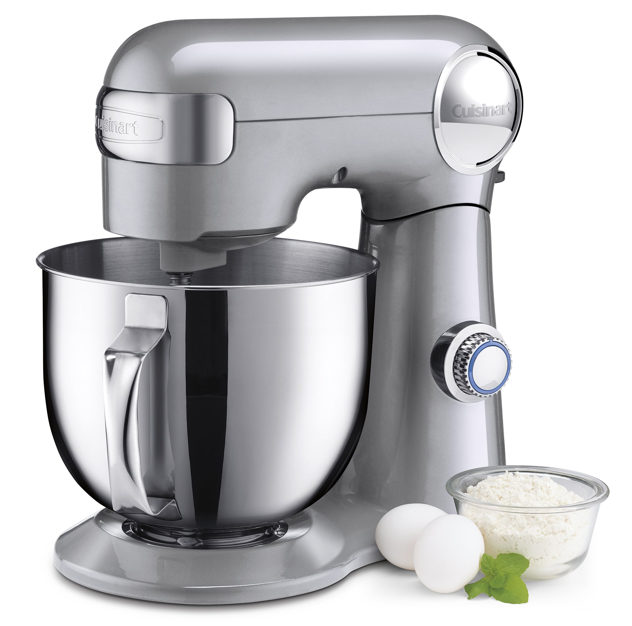 Foto 2 pulgar | Batidora De Pie Cuisinart Sm-50bc, 5.5 L, 12 Velocidades, Revestimiento Plateado - Venta Internacional.