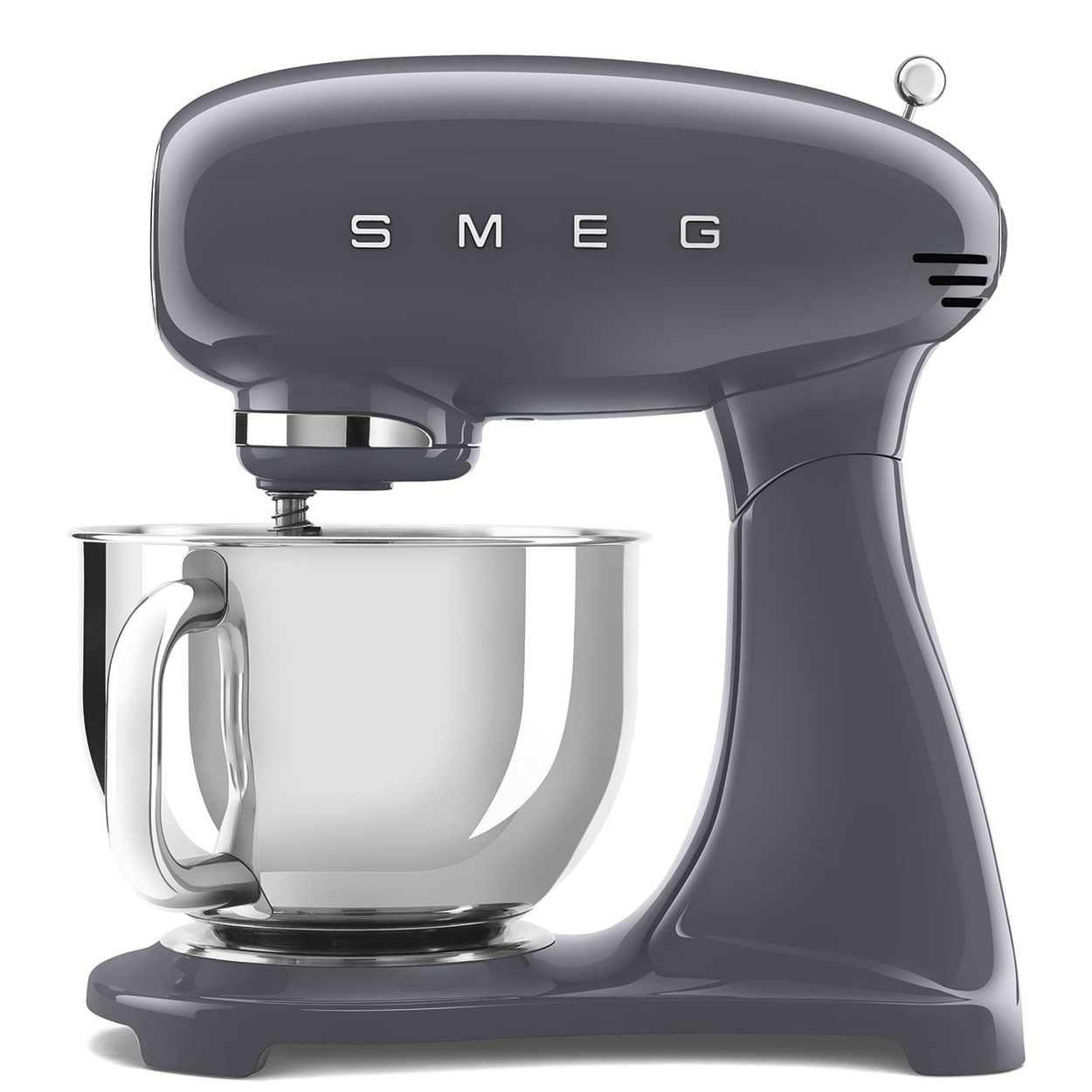 Foto 2 pulgar | Batidora De Mesa Smeg Smf03grus De 4.8 L Y 10 Velocidades Gris Charcoal