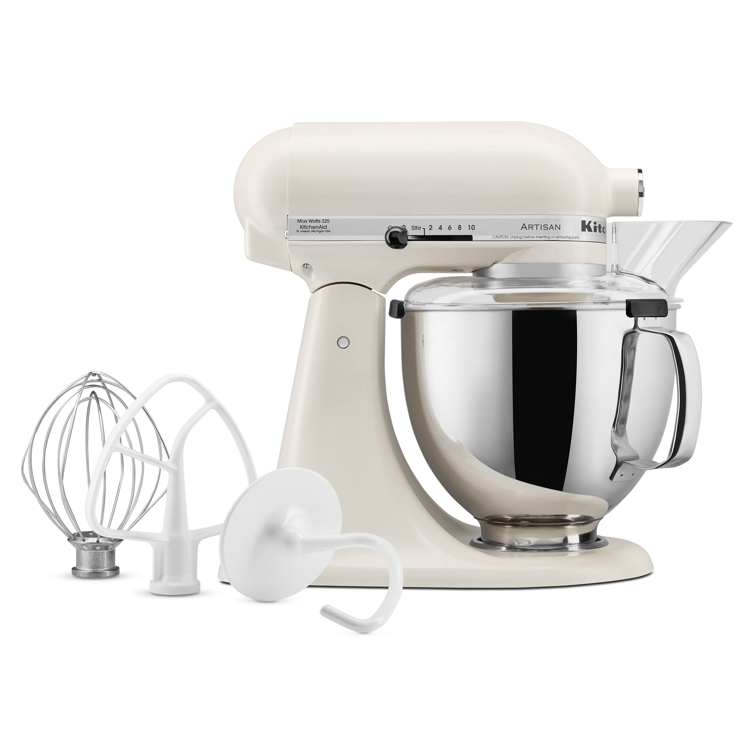 Foto 4 pulgar | Batidora de Pie KitchenAid Artisan Series con Cabezal Inclinable de 5 Cuartos de Galón - Venta Internacional