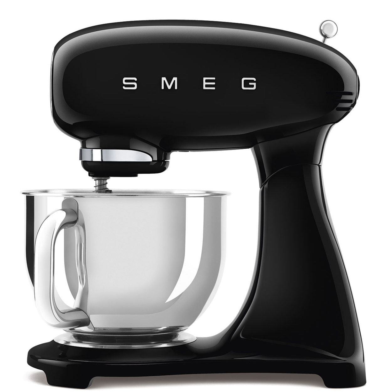 Foto 1 | Batidora De Pedestal Smeg Smf03blus 4.8 L 10 Velocidades Negro