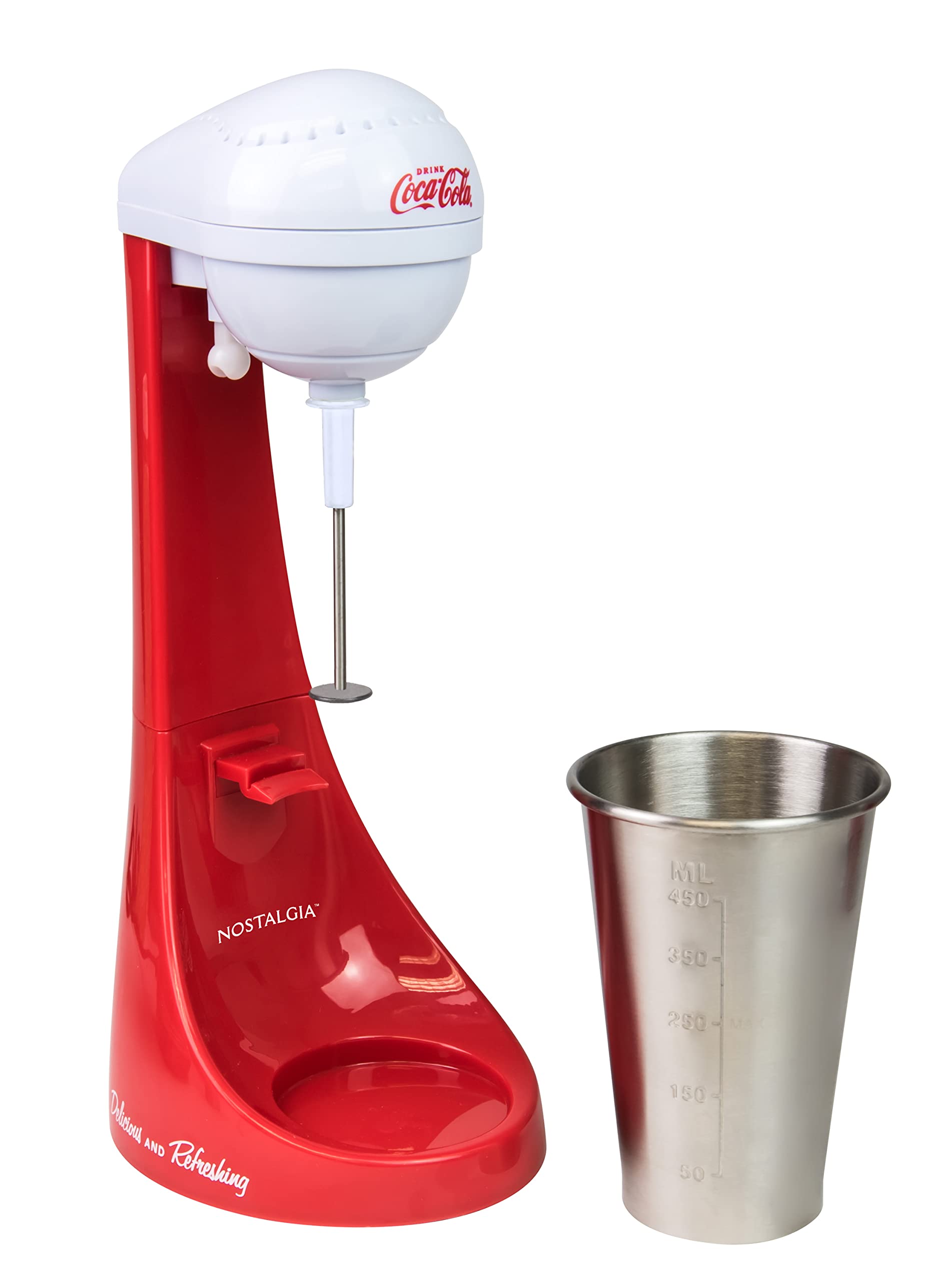 Foto 1 | Máquina para Hacer Batidos Nostalgia Coca-cola Red - Venta Internacional