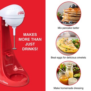 Foto 5 | Máquina para Hacer Batidos Nostalgia Coca-cola Red - Venta Internacional