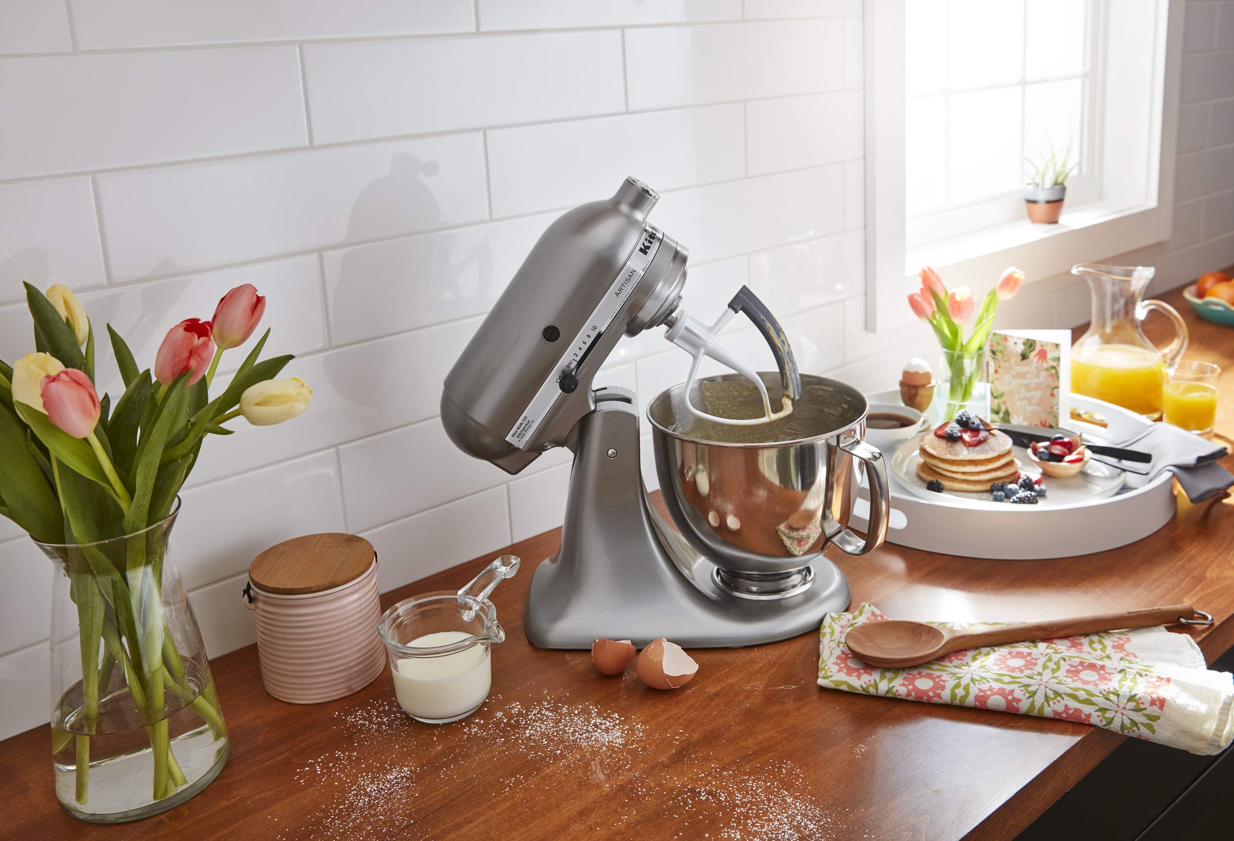 Foto 2 | Batidora de Pie Kitchenaid Ksm150fecu Artisan  - Venta Internacional