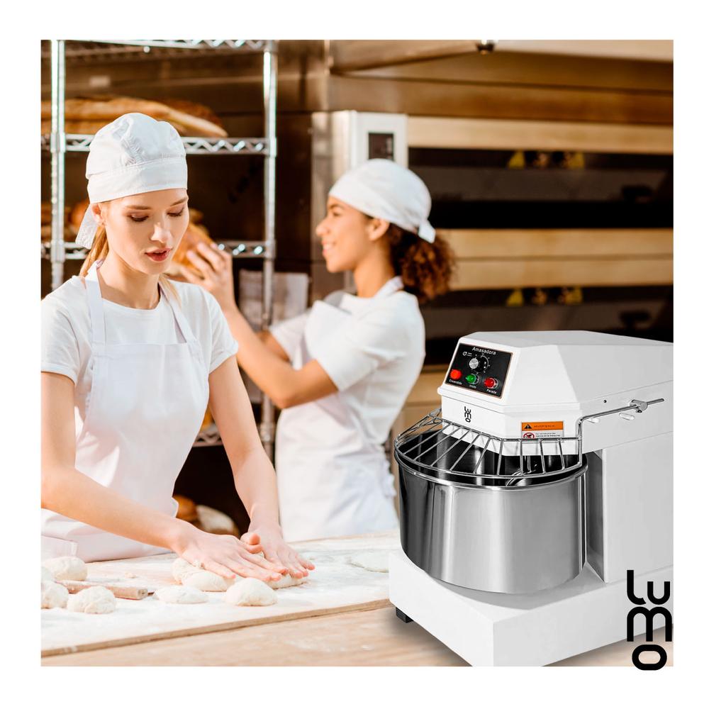 Foto 4 pulgar | Amasadora Industrial De 20 Litros Potencia 1.5hp Acero Inox