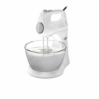 Foto 3 | Batidora De Pedestal Black And Decker Mx9125-0wdla 5 Vel 250w 2 Tazones Blanca