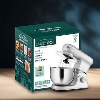 Foto 3 | Batidora De Pedestal 4 En 1 Jade Cook 650w
