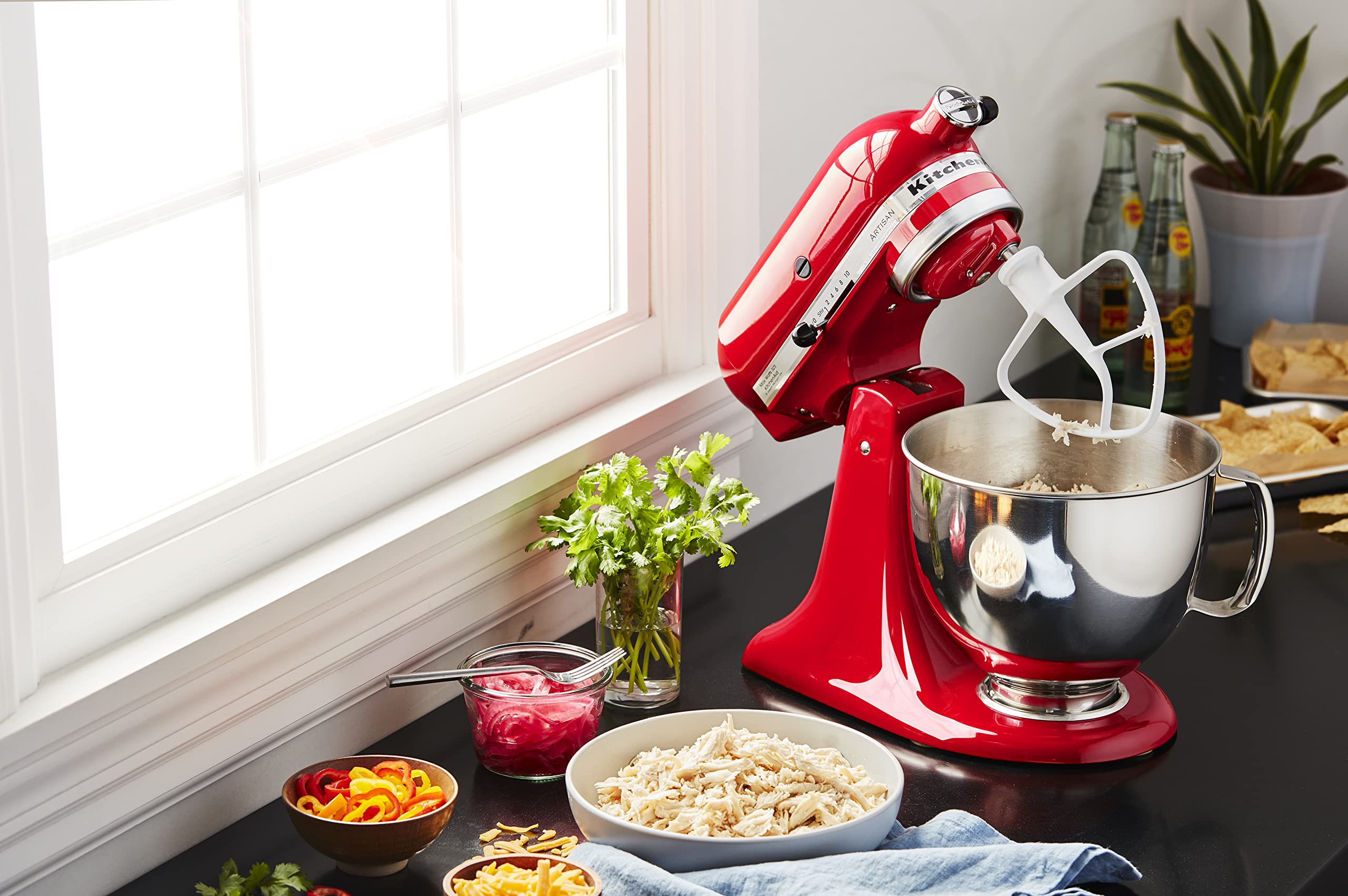 Foto 7 pulgar | Batidora KitchenAid Roja-Venta Internacional