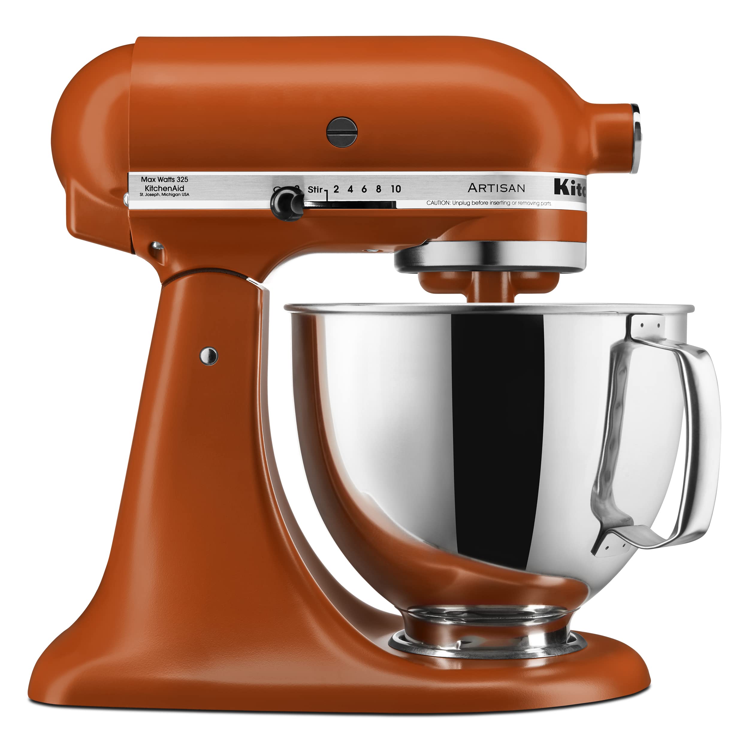 Foto 2 pulgar | Mezclador Kitchenaid Ksm150pssc De Acero Inoxidable, 5 L, Naranja Chamuscado - Venta Internacional.