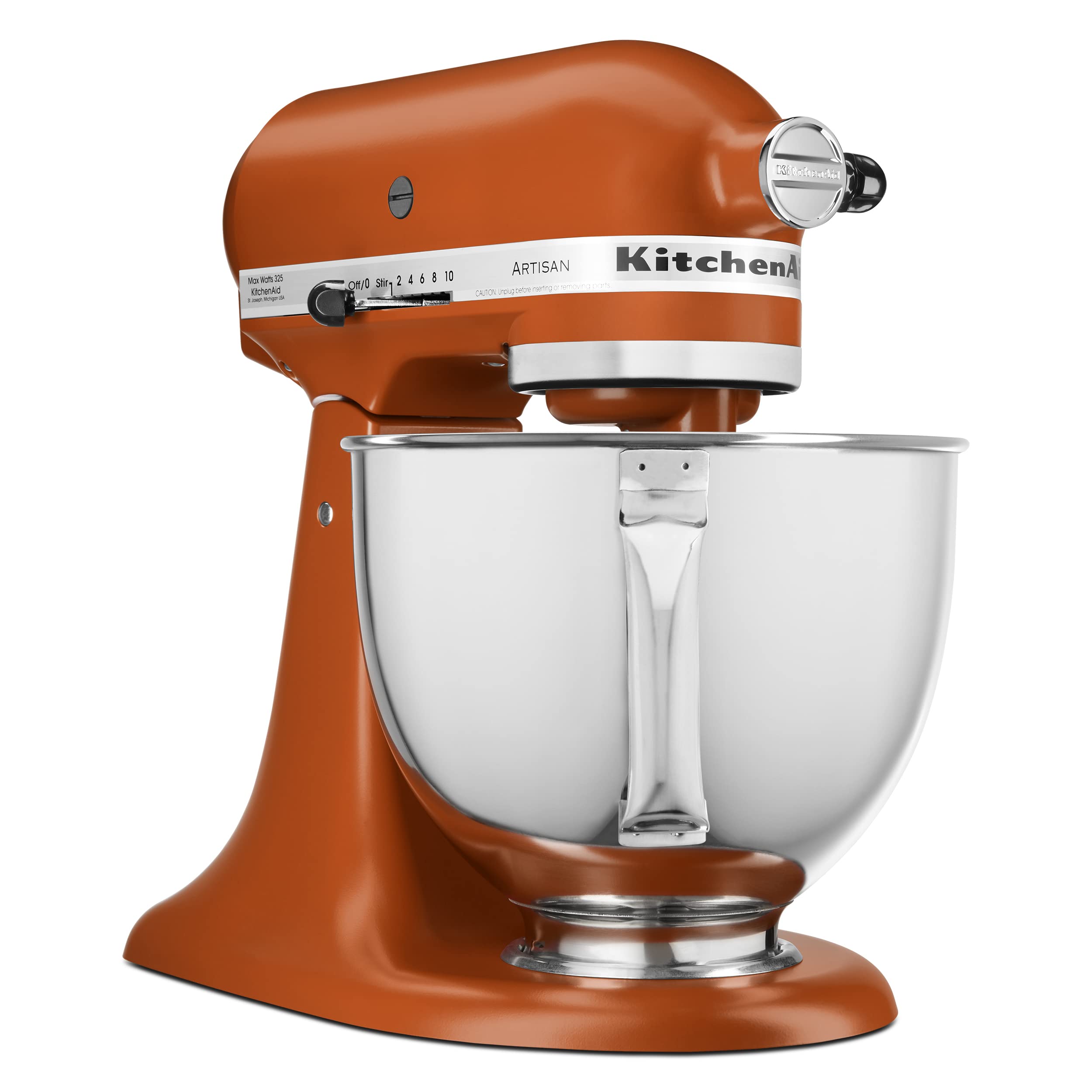 Foto 3 pulgar | Mezclador Kitchenaid Ksm150pssc De Acero Inoxidable, 5 L, Naranja Chamuscado - Venta Internacional.