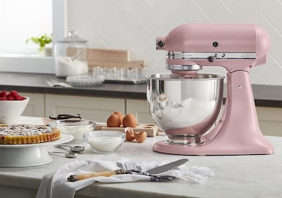Foto 2 | Batidora De Pie Kitchenaid Artisan Series 5l Dried Rose Ksm150ps - Venta Internacional.