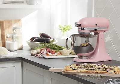 Foto 3 | Batidora De Pie Kitchenaid Artisan Series 5l Dried Rose Ksm150ps - Venta Internacional.