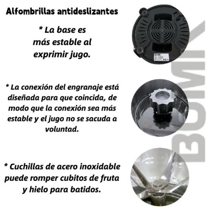 Foto 4 pulgar | Licuadora Ice Crusher Boma Bm-y66bb 1.5 l