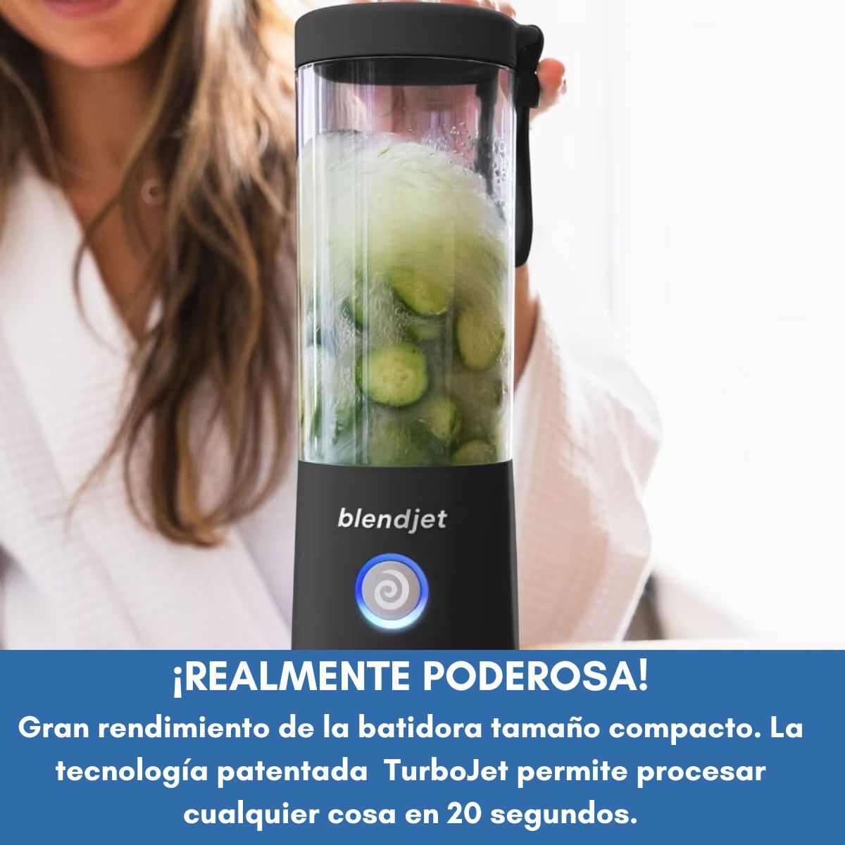 Foto 6 pulgar | Licuadora Portátil Blendjet 2 De 16 Oz Recargable Blendjet2b