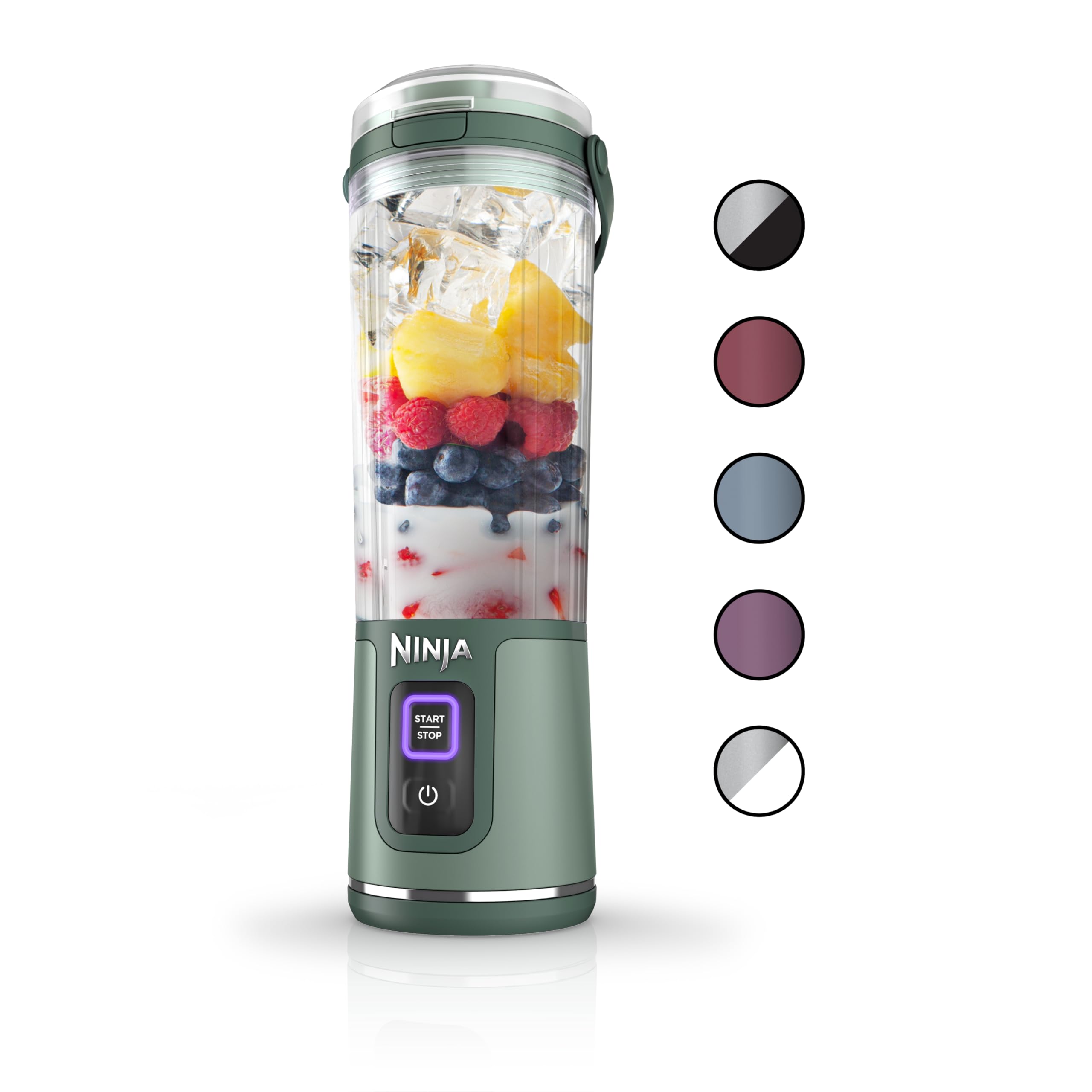 Licuadora Portátil Ninja Bc151em Blast Inalámbrica Verde - Venta Internacional