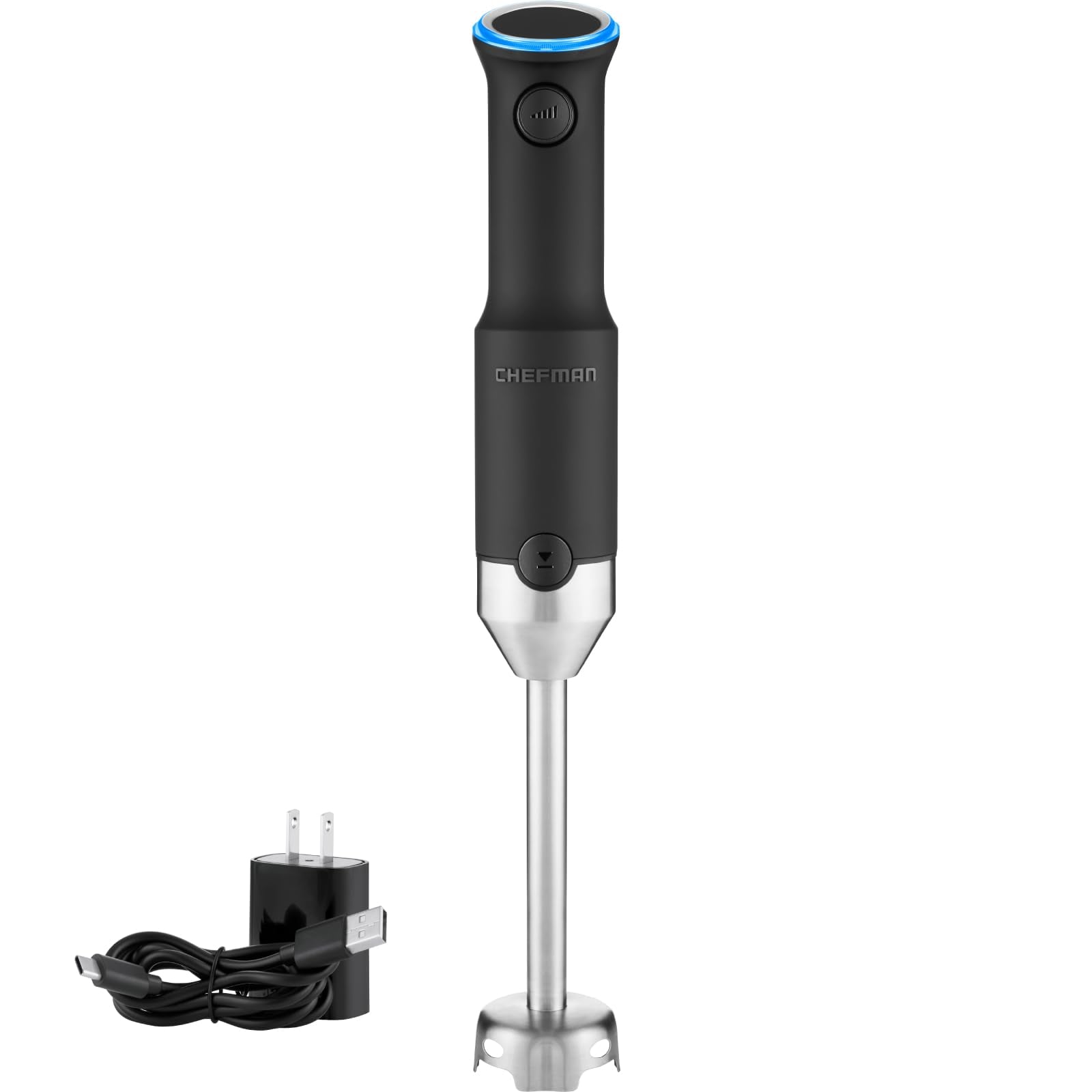 Licuadora De Inmersión Portátil Chefman Wireless Power Stainless - Venta Internacional. $2,036