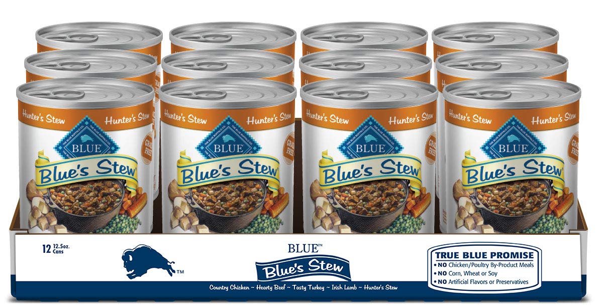 Foto 2 pulgar | Alimento Húmedo Para Perros Blue Buffalo Blue's Stew Hunter's Stew 370 Ml - Venta Internacional.