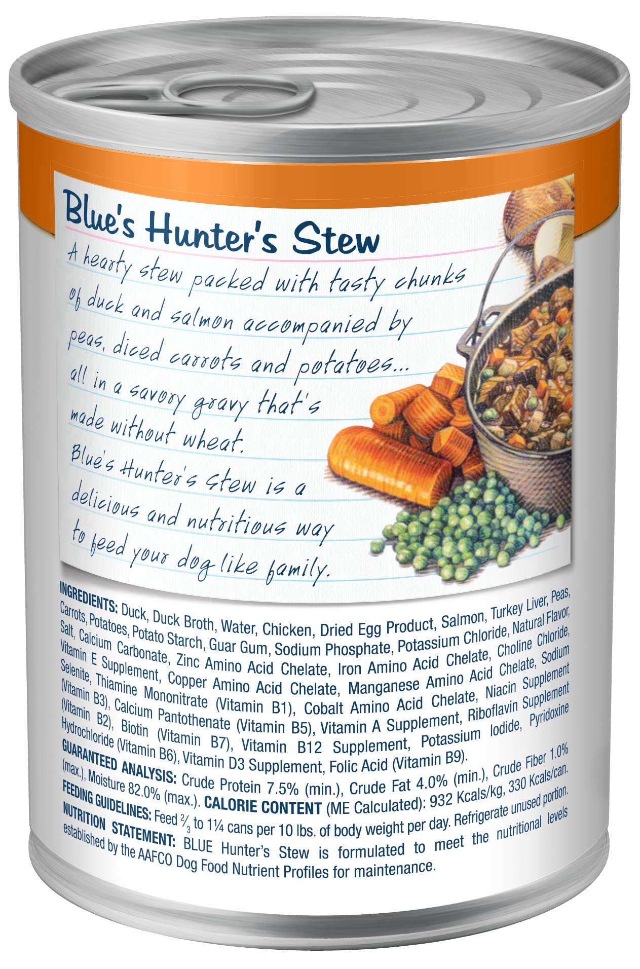 Foto 4 pulgar | Alimento Húmedo Para Perros Blue Buffalo Blue's Stew Hunter's Stew 370 Ml - Venta Internacional.