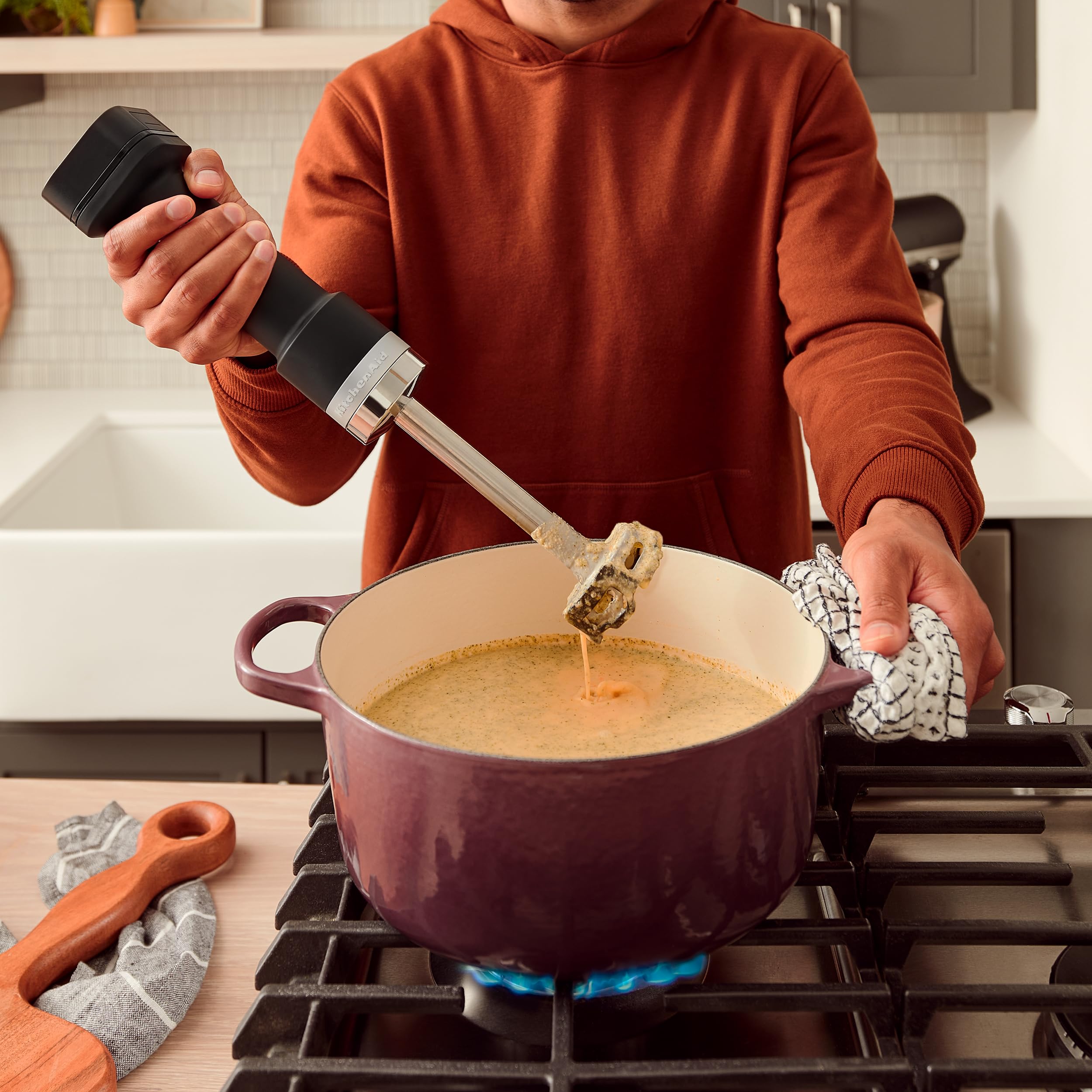 Foto 6 pulgar | Batidora De Mano Inalámbrica Kitchenaid Go™ Khbrv71 Con Batería - Venta Internacional.