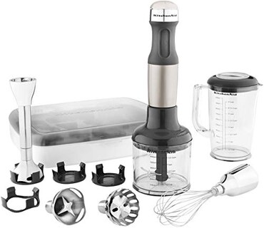 Foto 2 | Batidora de Mano Kitchenaid Khb2561acs Architect 5 Velocidades Plateada - Venta Internacional