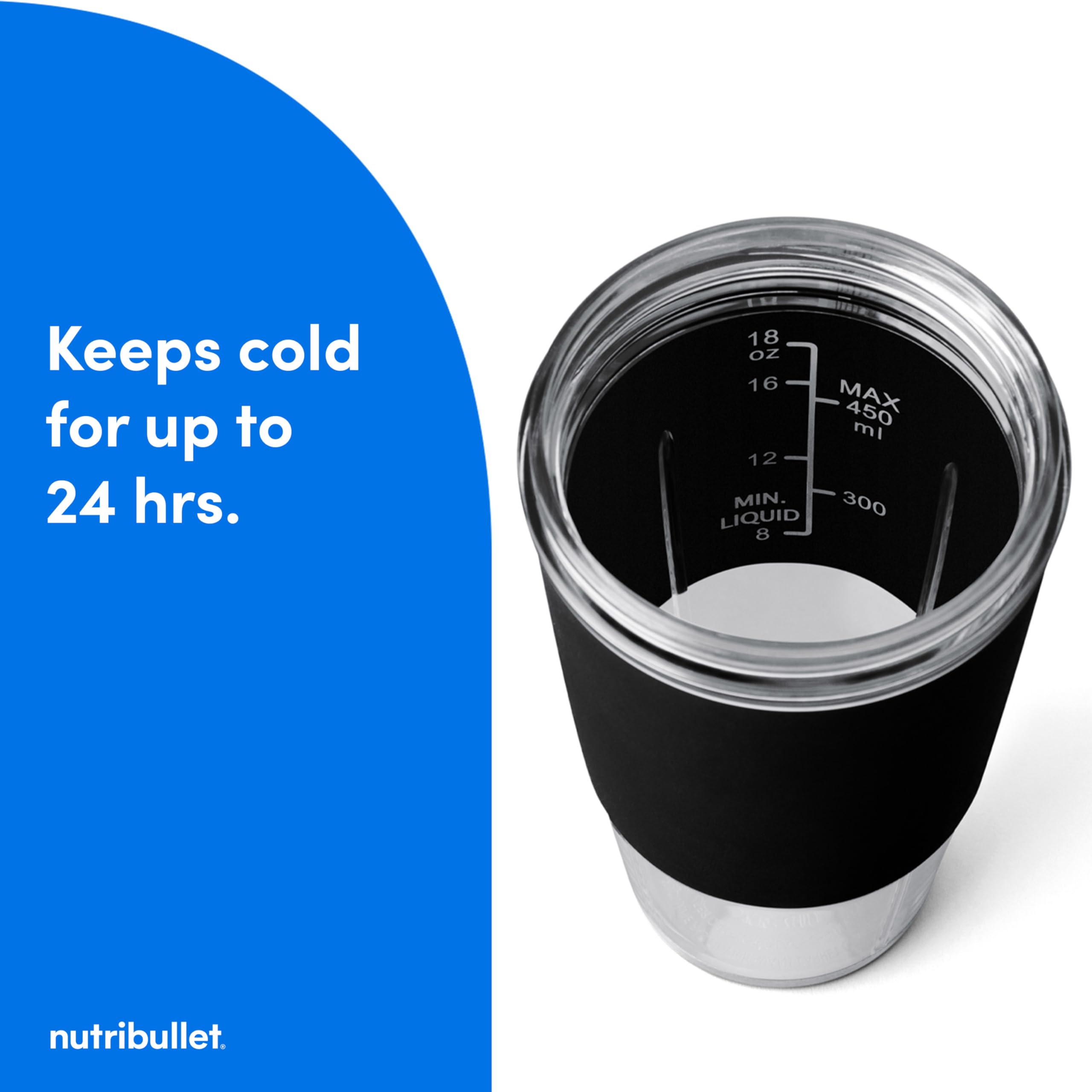 Foto 5 | Licuadora Portátil Nutribullet Flip Con Tritan Cup Black - Venta Internacional.