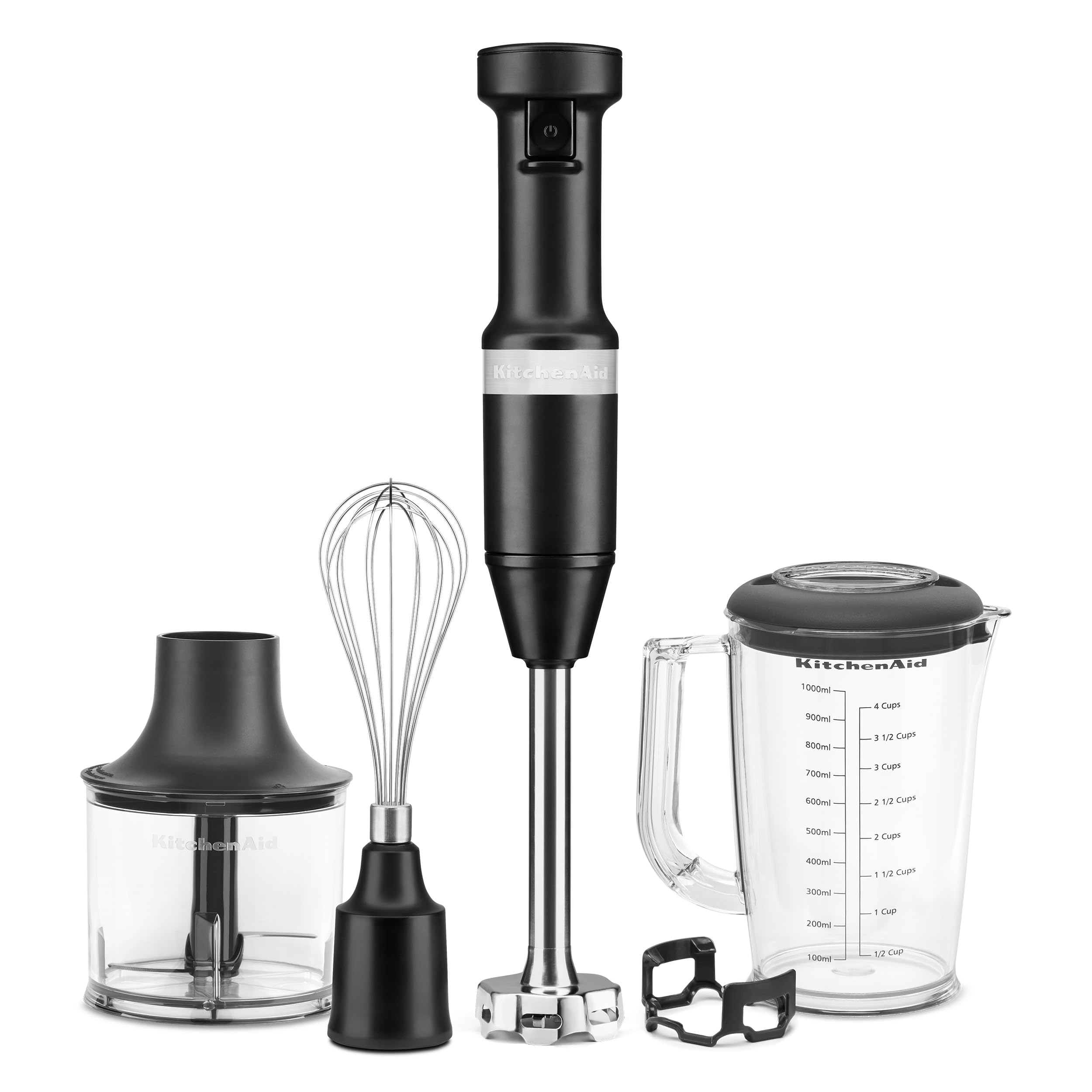 Foto 2 pulgar | Batidora De Mano Kitchenaid Khbv83bm De Velocidad Variable Con Accesorios - Venta Internacional.