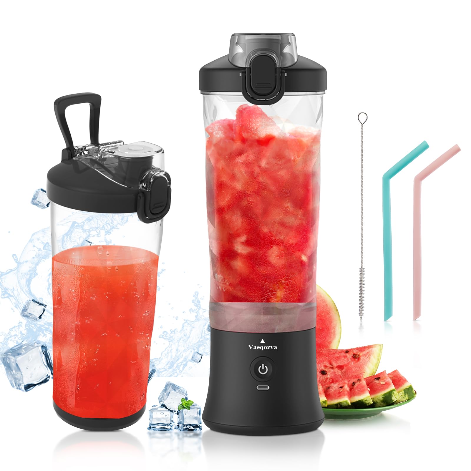 Foto 2 pulgar | Licuadora Portátil Vaeqozva de 600 ml-Venta Internacional